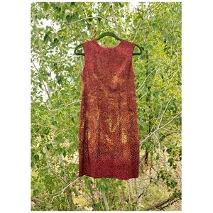 leopard🐆silk dress by NANETTE LEPORE sz6